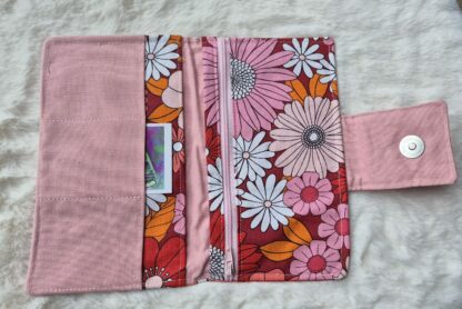 Portefeuille "fleurs roses" – Image 2